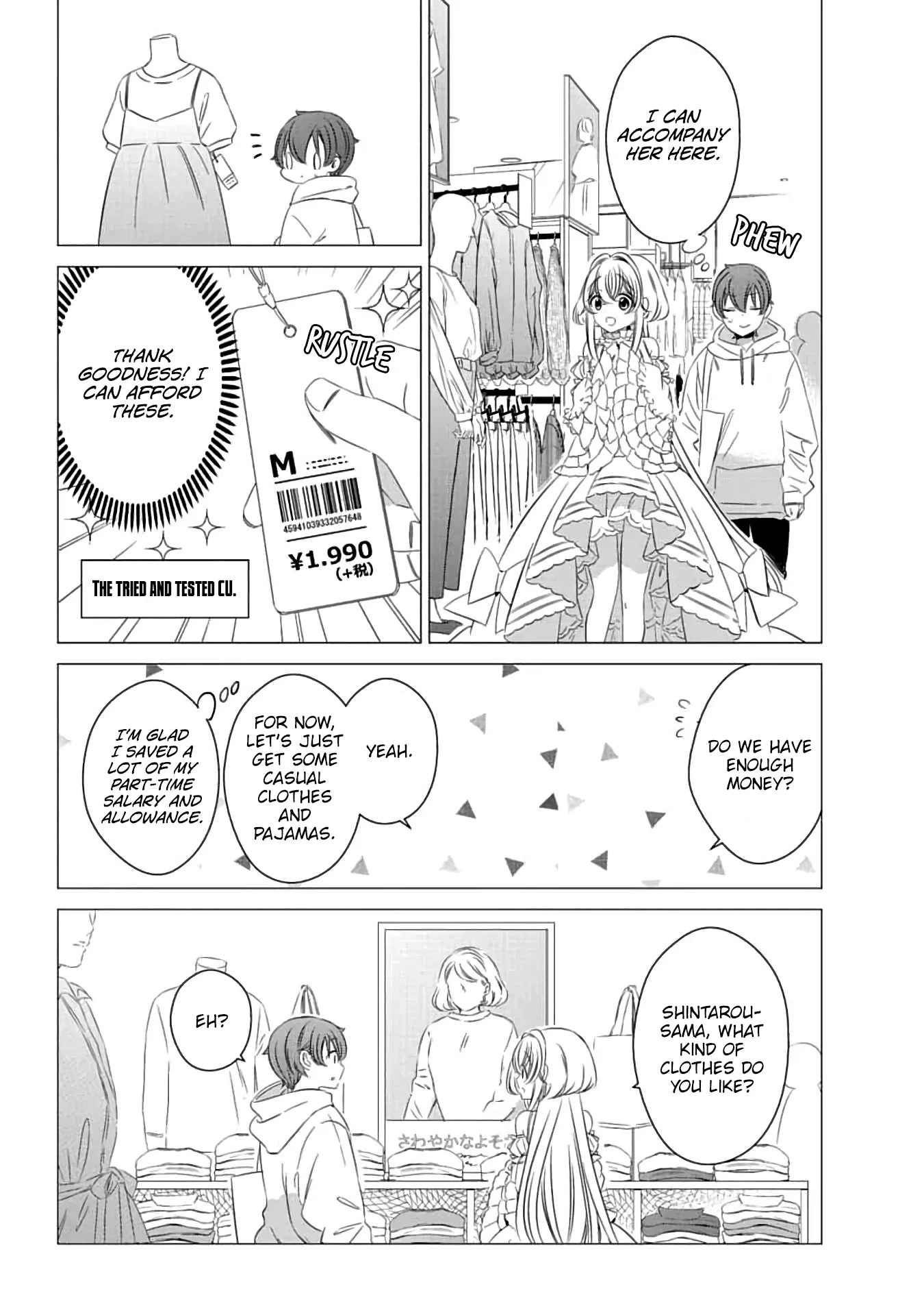 Studio Apartment, Good Lighting, Angel Included. Chapter 2 page 16 - Chapter 2: First Shopping Trip