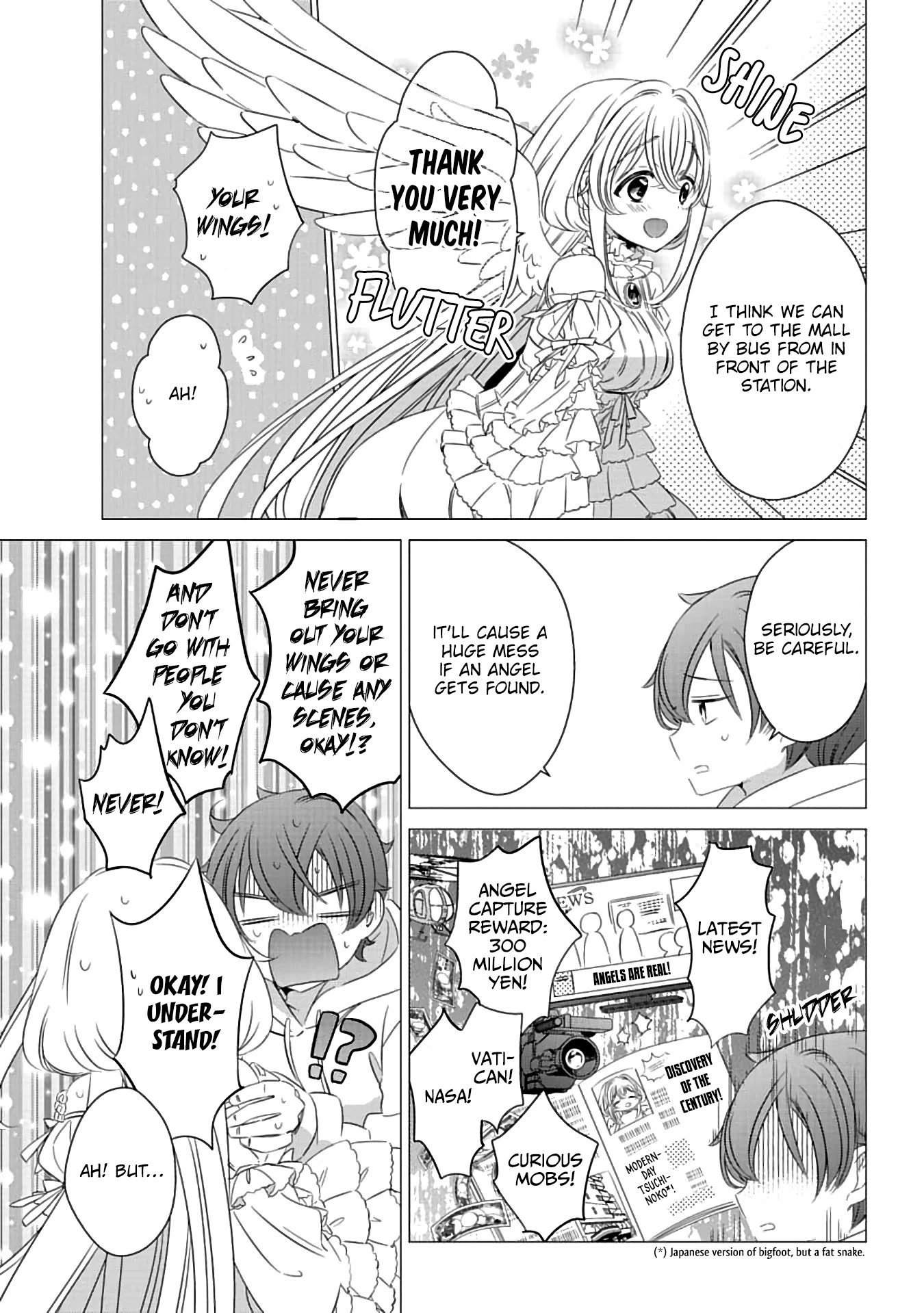 Studio Apartment, Good Lighting, Angel Included. Chapter 2 page 9 - Chapter 2: First Shopping Trip