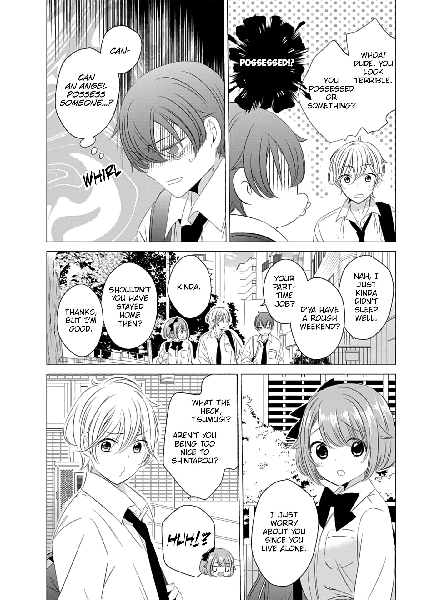 Studio Apartment, Good Lighting, Angel Included. Chapter 3 page 12 - Chapter 3: Can I make Lunch for You?