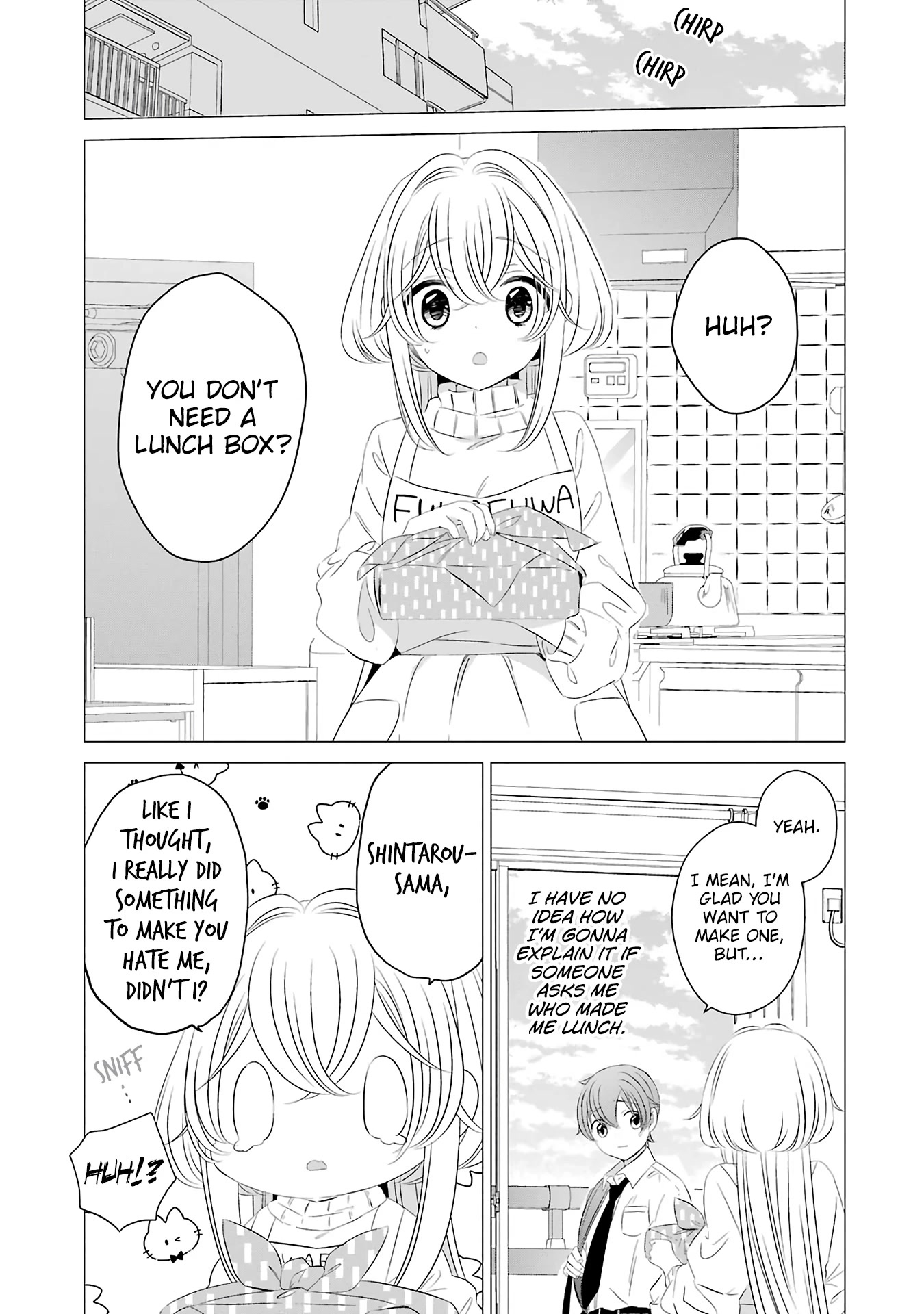 Studio Apartment, Good Lighting, Angel Included. Chapter 4 page 10 - Chapter 4: What do you mean, "Girl Trouble"?
