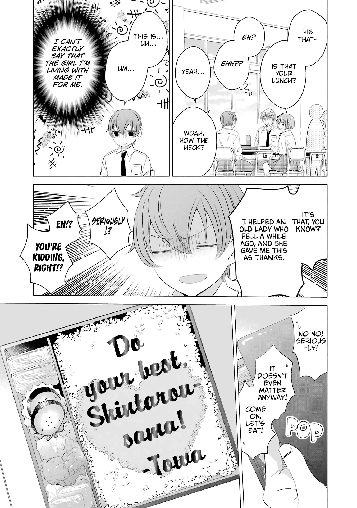 Studio Apartment, Good Lighting, Angel Included. Chapter 4 page 14 - Chapter 4: What do you mean, "Girl Trouble"?