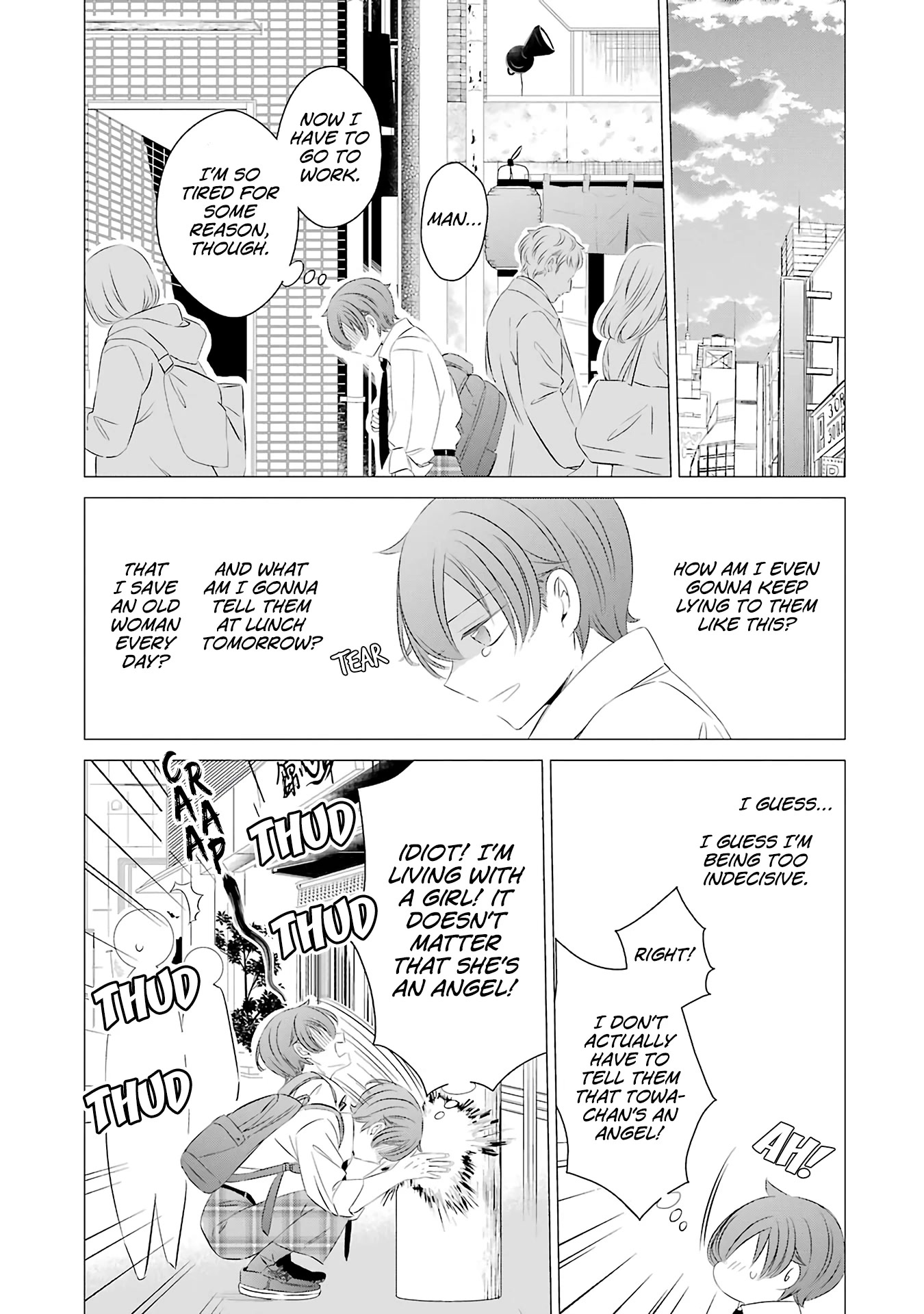 Studio Apartment, Good Lighting, Angel Included. Chapter 4 page 16 - Chapter 4: What do you mean, "Girl Trouble"?