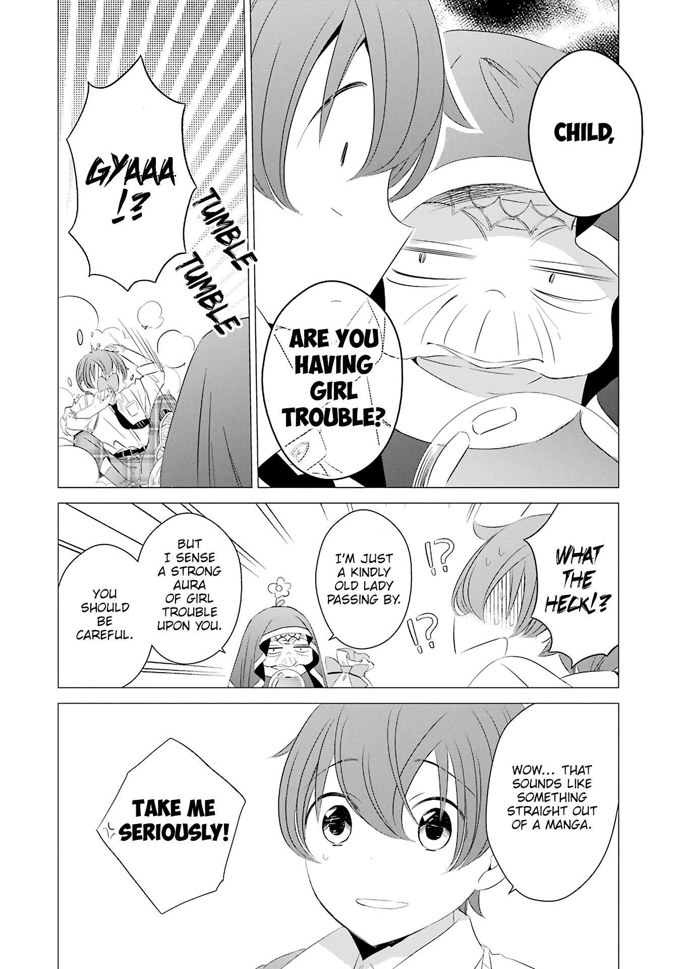 Studio Apartment, Good Lighting, Angel Included. Chapter 4 page 17 - Chapter 4: What do you mean, "Girl Trouble"?