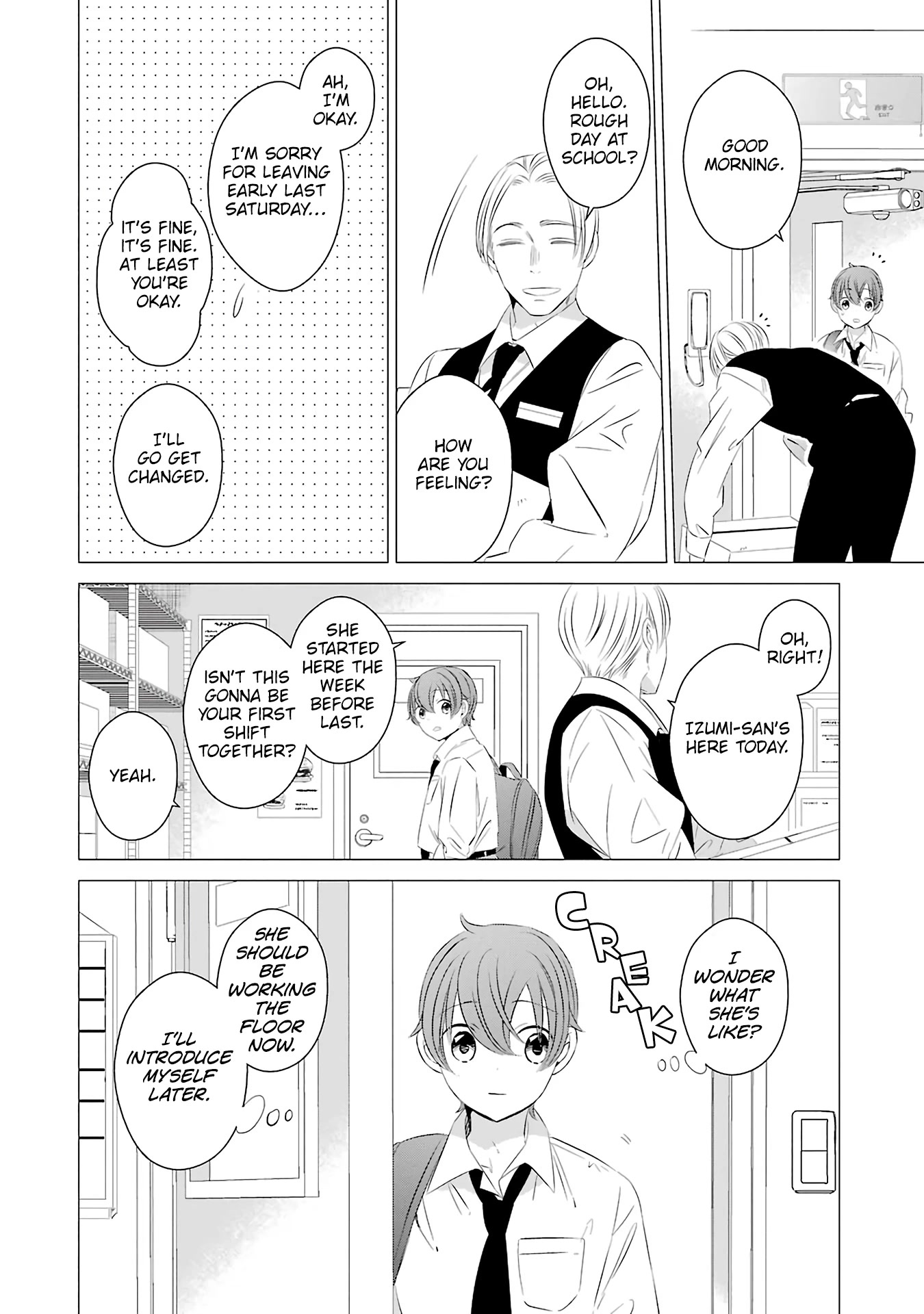 Studio Apartment, Good Lighting, Angel Included. Chapter 4 page 19 - Chapter 4: What do you mean, "Girl Trouble"?