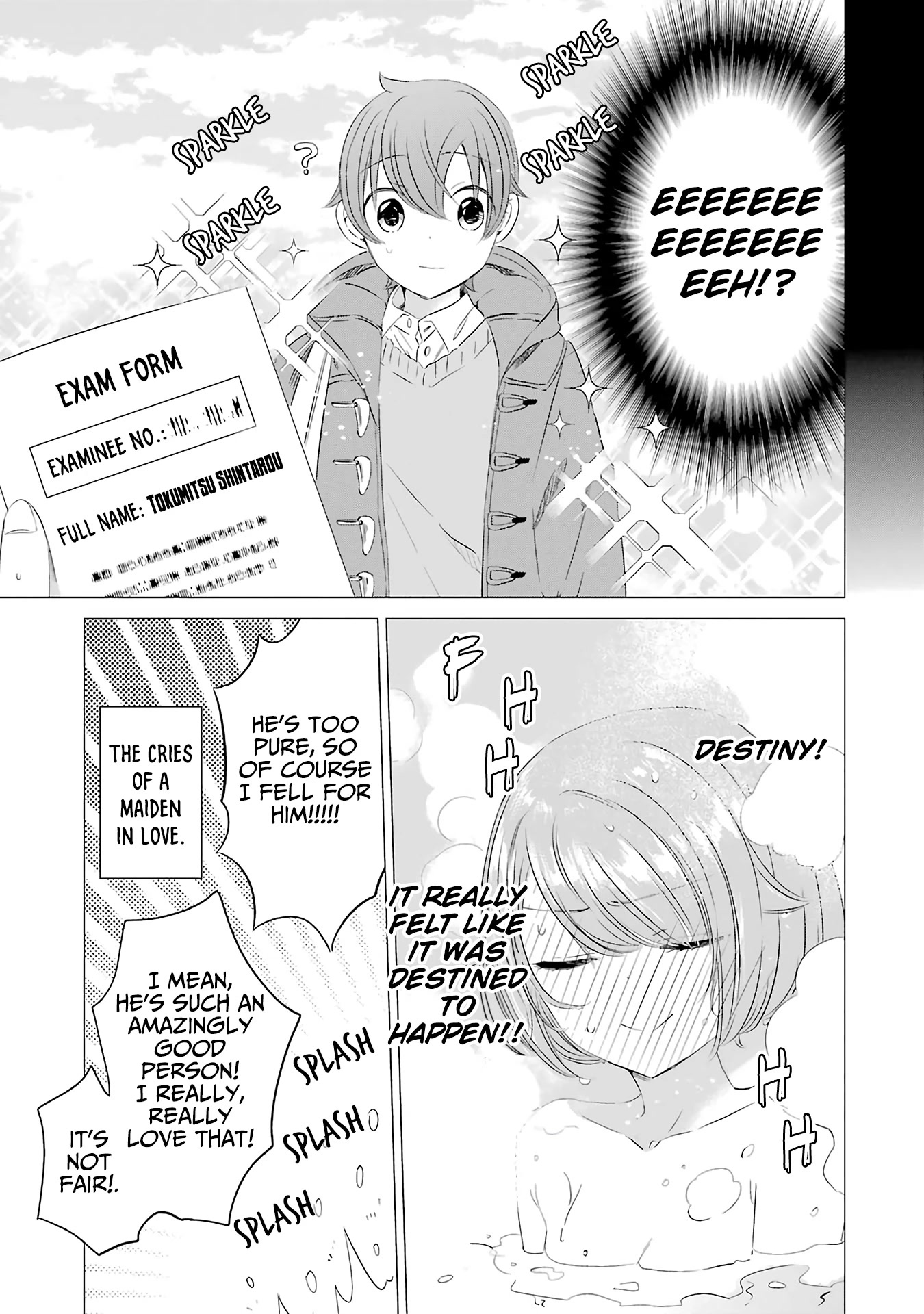 Studio Apartment, Good Lighting, Angel Included. Chapter 4 page 8 - Chapter 4: What do you mean, "Girl Trouble"?
