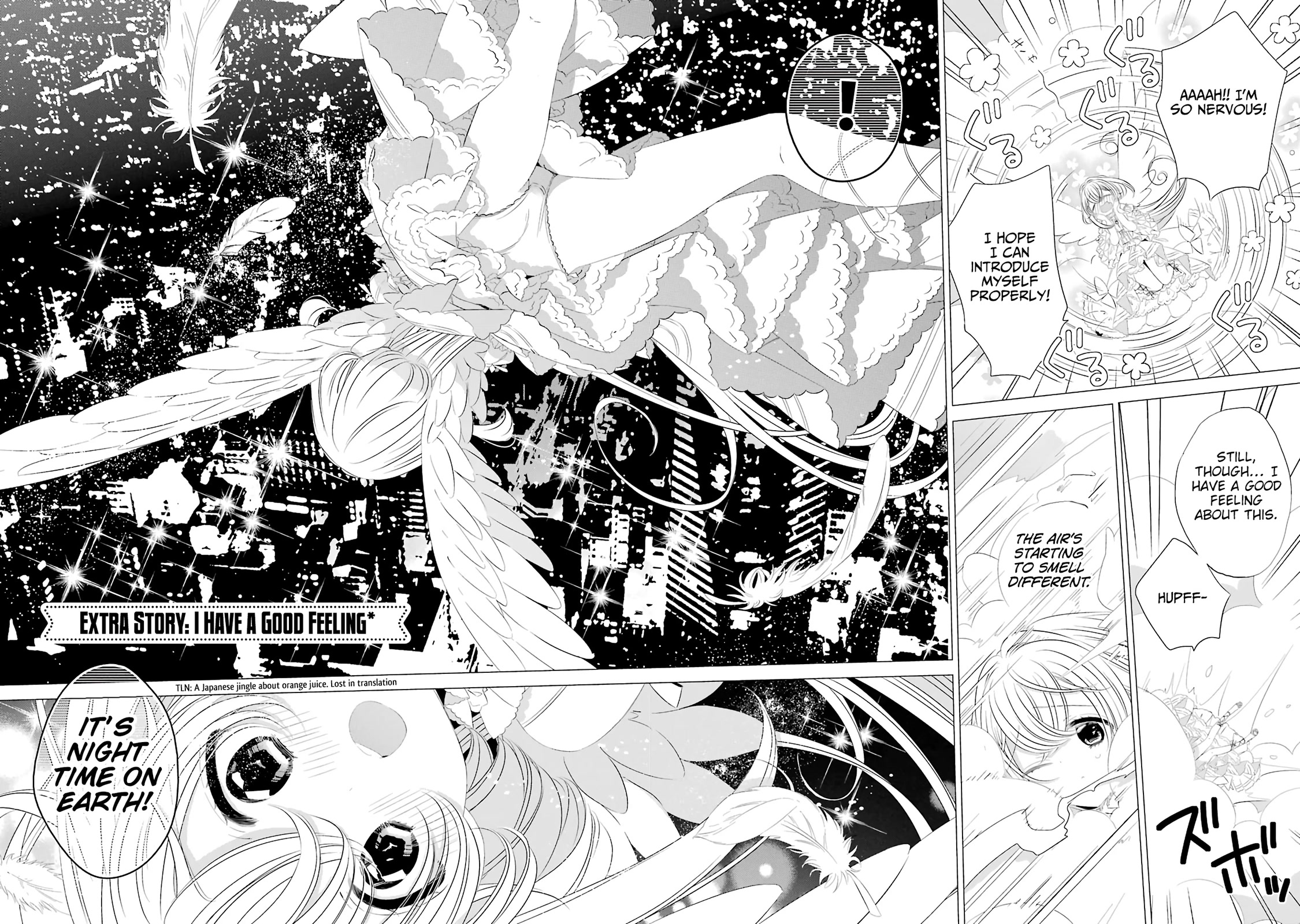 Studio Apartment, Good Lighting, Angel Included. Chapter 5.5 page 3 - Chapter 5.5: I have a good feeling