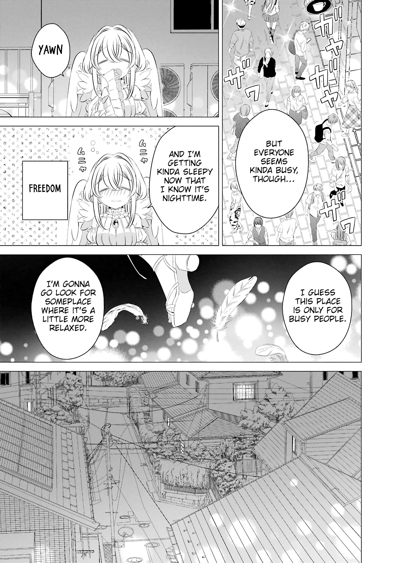 Studio Apartment, Good Lighting, Angel Included. Chapter 5.5 page 7 - Chapter 5.5: I have a good feeling