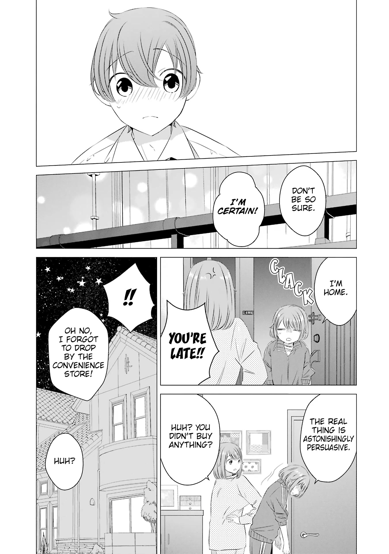 Studio Apartment, Good Lighting, Angel Included. Chapter 6 page 26 - Chapter 6: The real thing is astonishingly persuasive