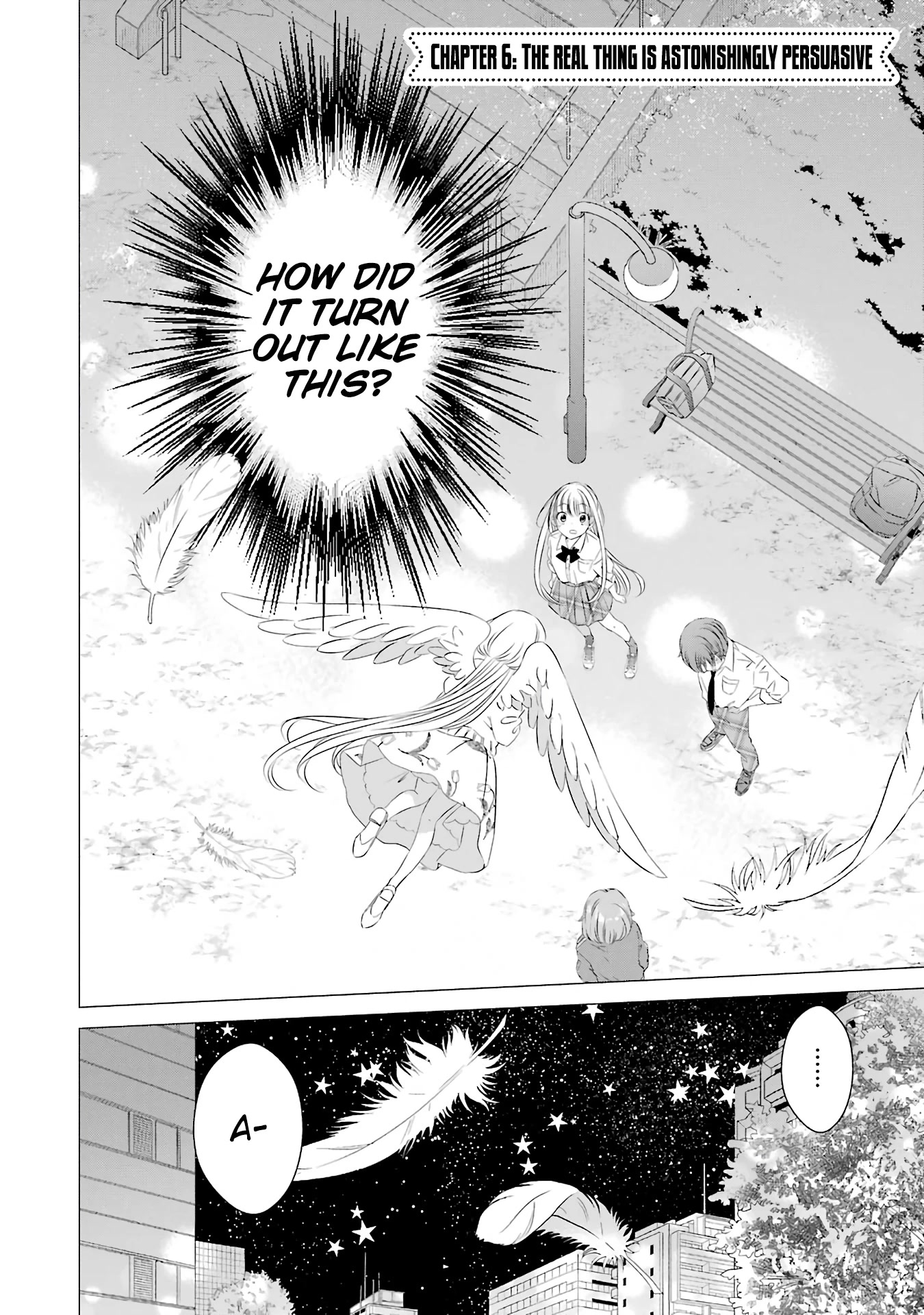 Studio Apartment, Good Lighting, Angel Included. Chapter 6 page 7 - Chapter 6: The real thing is astonishingly persuasive
