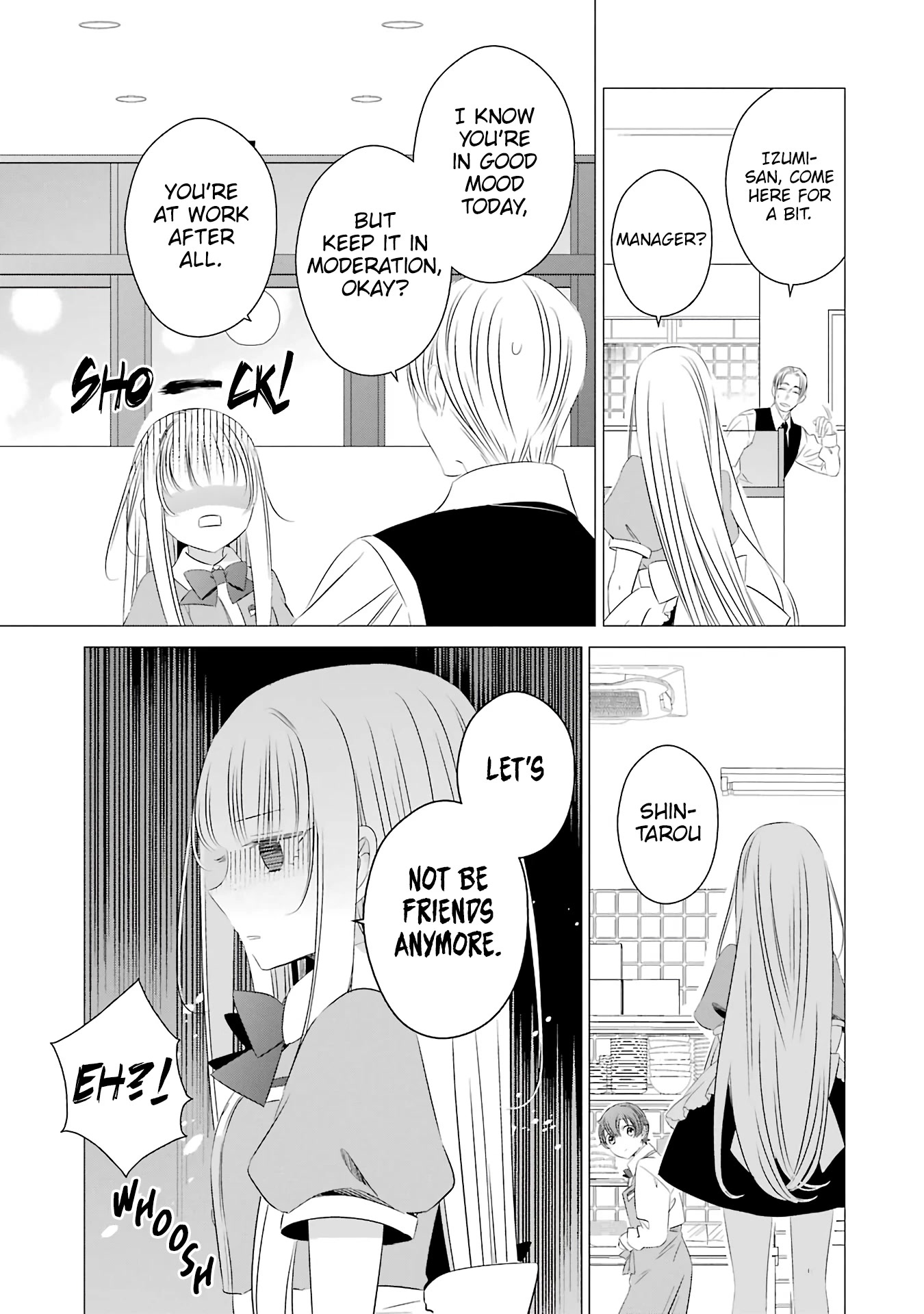 Studio Apartment, Good Lighting, Angel Included. Chapter 7 page 15 - Chapter 7: One drink from the set is 360 yen (The whole set is 200 yen)