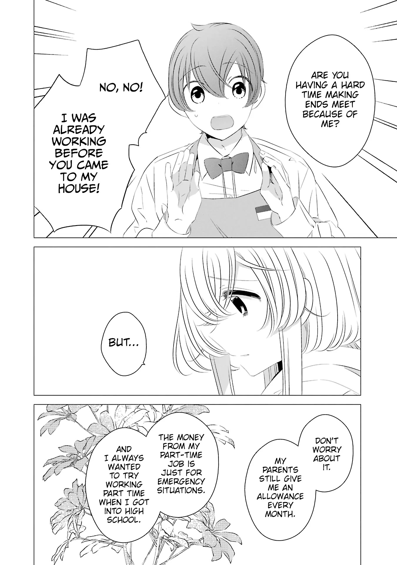 Studio Apartment, Good Lighting, Angel Included. Chapter 7 page 24 - Chapter 7: One drink from the set is 360 yen (The whole set is 200 yen)