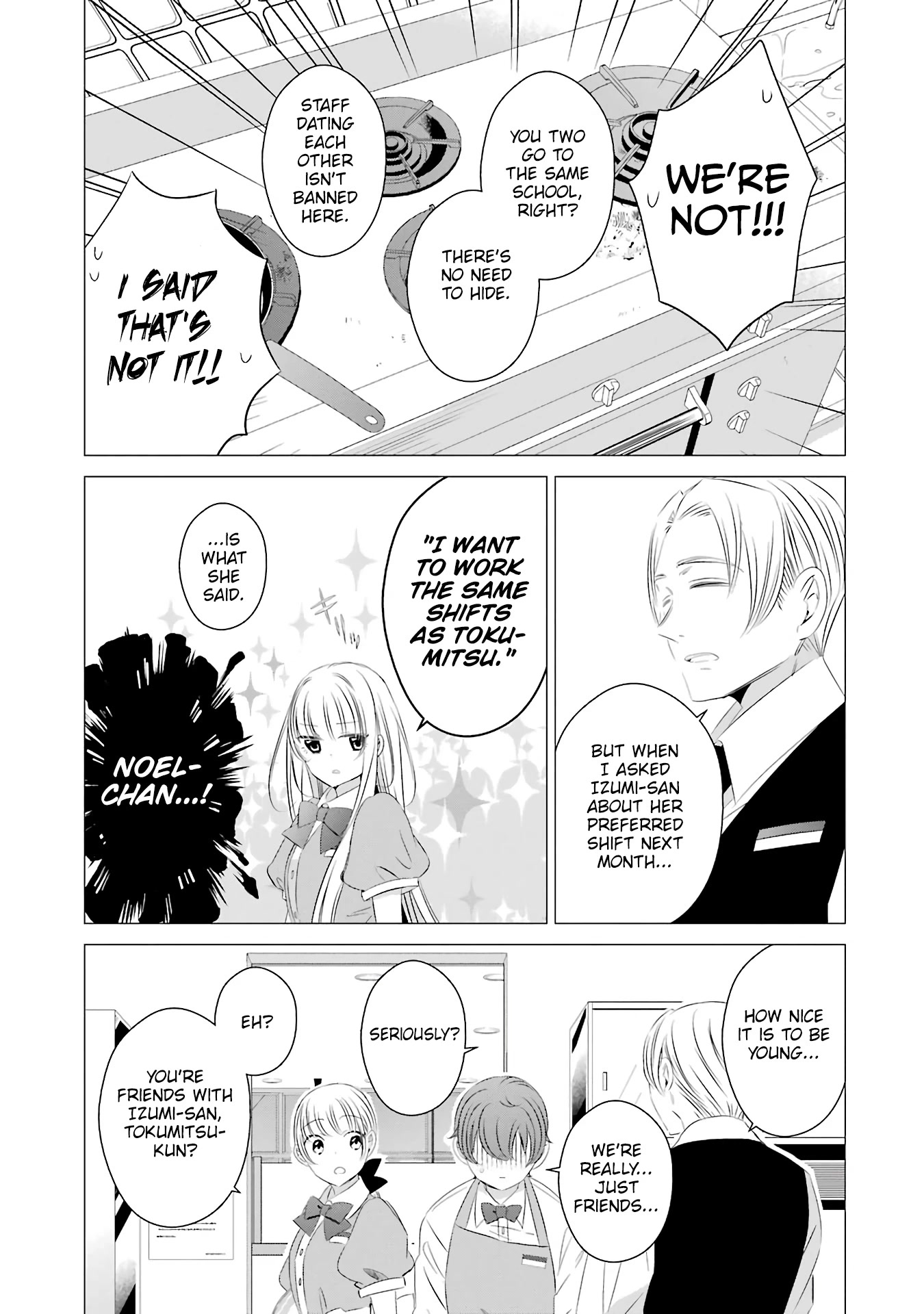 Studio Apartment, Good Lighting, Angel Included. Chapter 7 page 7 - Chapter 7: One drink from the set is 360 yen (The whole set is 200 yen)