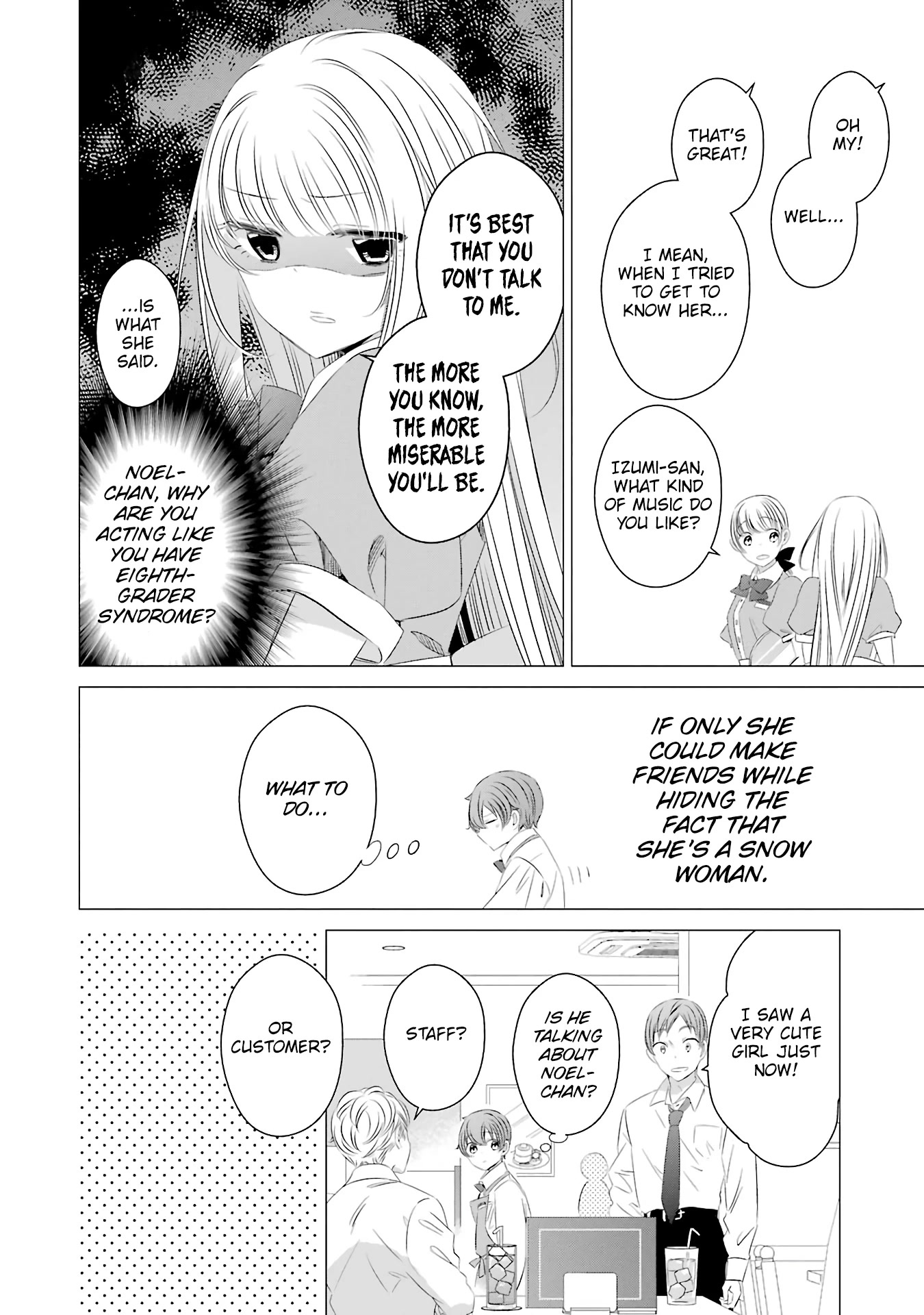 Studio Apartment, Good Lighting, Angel Included. Chapter 7 page 8 - Chapter 7: One drink from the set is 360 yen (The whole set is 200 yen)