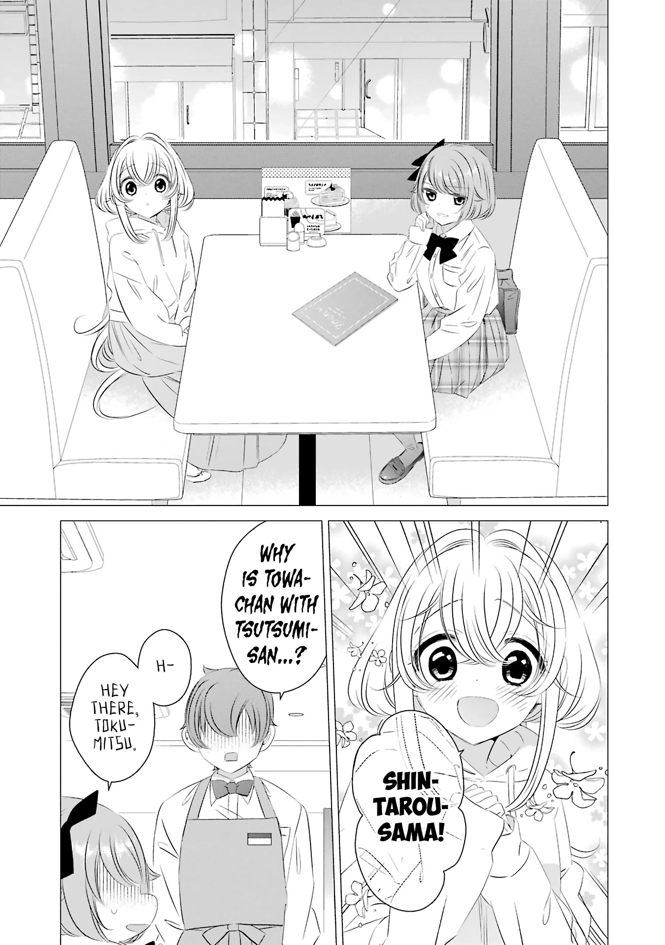 Studio Apartment, Good Lighting, Angel Included. Chapter 7 page 9 - Chapter 7: One drink from the set is 360 yen (The whole set is 200 yen)