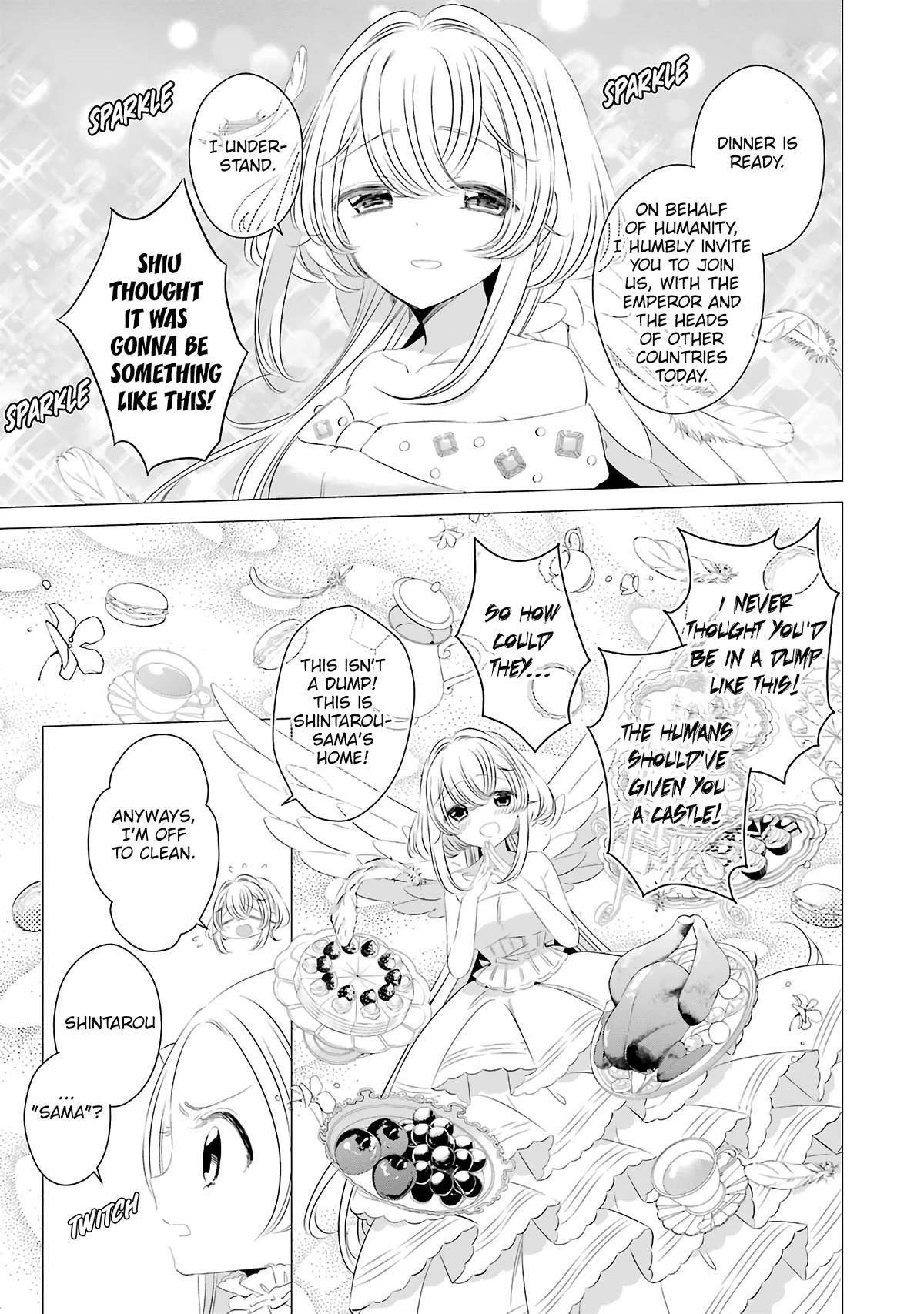 Studio Apartment, Good Lighting, Angel Included. Chapter 8 page 14 - Chapter 8: The catastrophic visit of an ill-tempered little girl