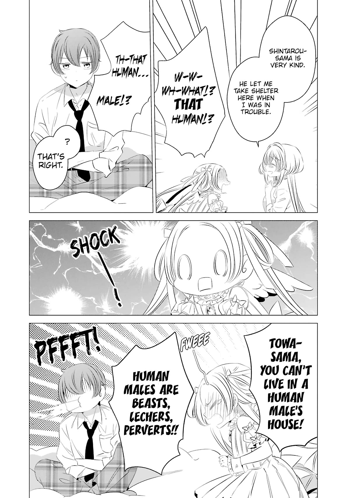 Studio Apartment, Good Lighting, Angel Included. Chapter 8 page 15 - Chapter 8: The catastrophic visit of an ill-tempered little girl