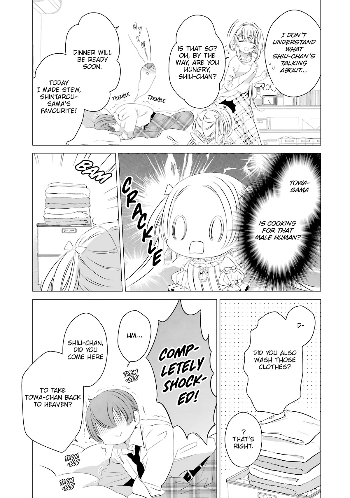 Studio Apartment, Good Lighting, Angel Included. Chapter 8 page 16 - Chapter 8: The catastrophic visit of an ill-tempered little girl