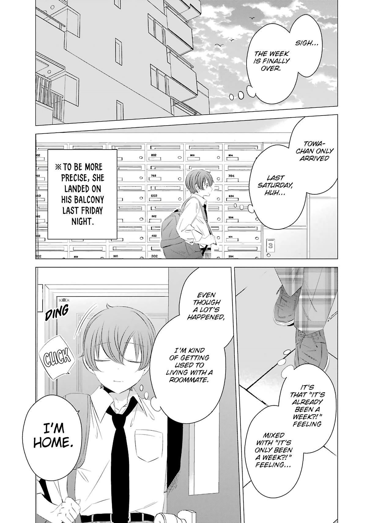 Studio Apartment, Good Lighting, Angel Included. Chapter 8 page 2 - Chapter 8: The catastrophic visit of an ill-tempered little girl