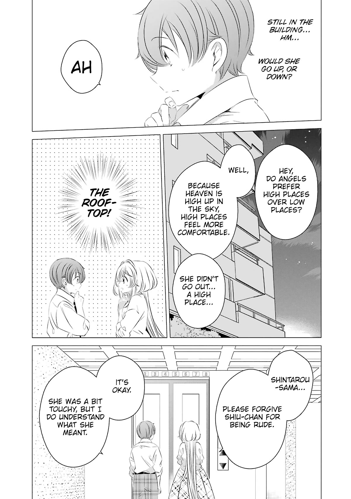 Studio Apartment, Good Lighting, Angel Included. Chapter 9 page 16 - Chapter 9: The catastrophic visit of an ill-tempered little girl (Part 2)