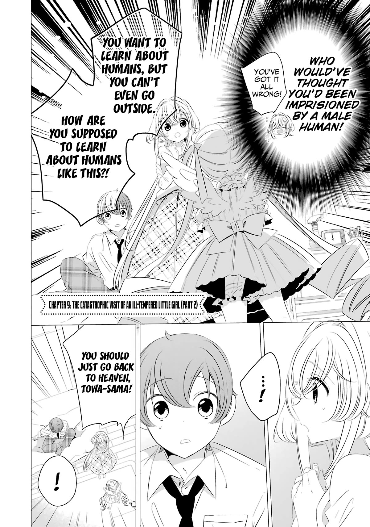 Studio Apartment, Good Lighting, Angel Included. Chapter 9 page 3 - Chapter 9: The catastrophic visit of an ill-tempered little girl (Part 2)