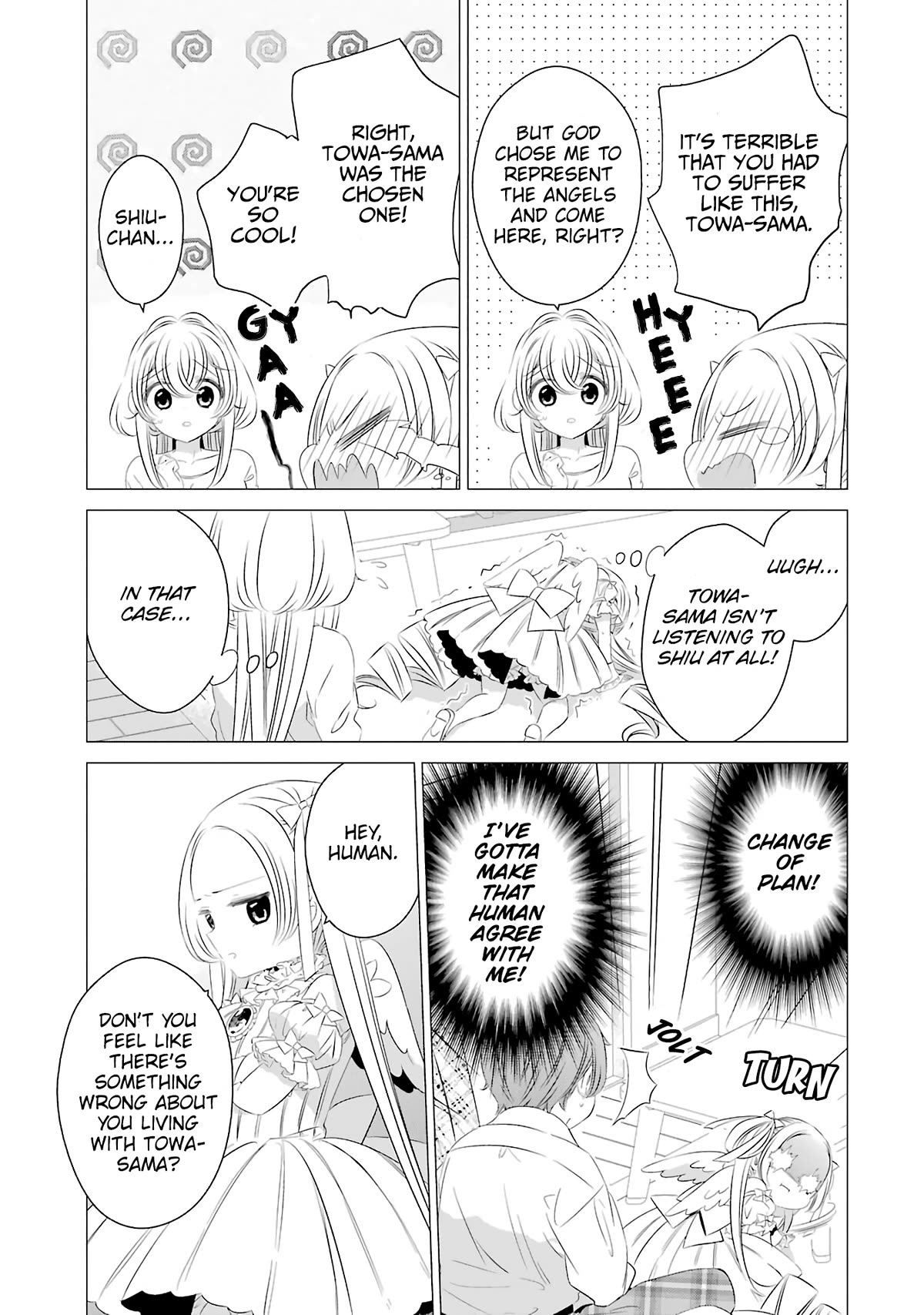 Studio Apartment, Good Lighting, Angel Included. Chapter 9 page 4 - Chapter 9: The catastrophic visit of an ill-tempered little girl (Part 2)
