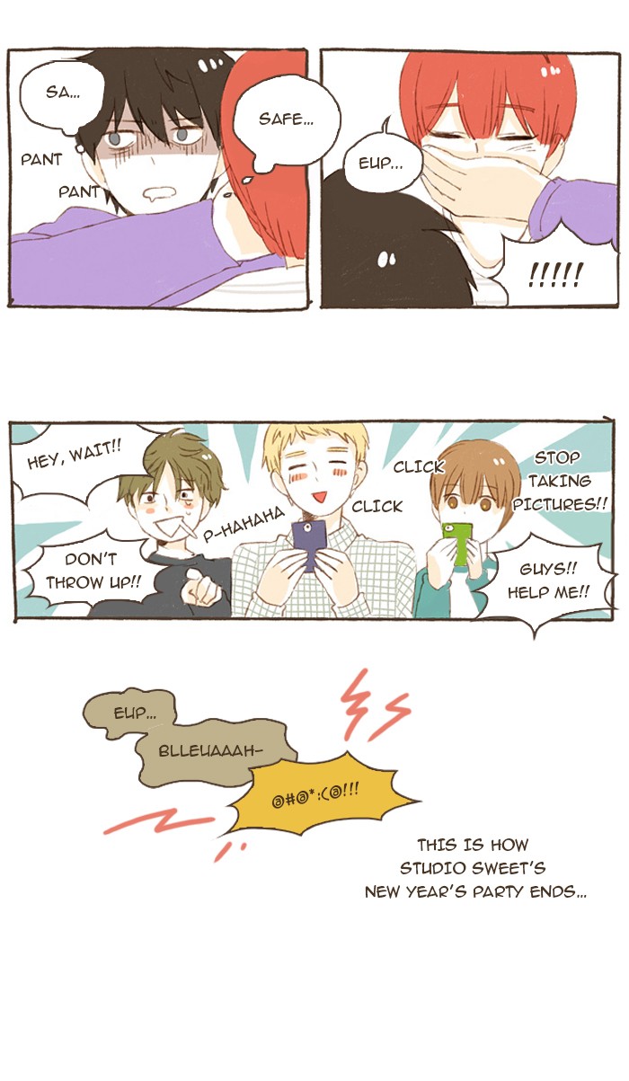 Studio Salty Chapter 12 page 18 - Chapter 12: Ep. 12 - Studio Sweet's New Year's Party