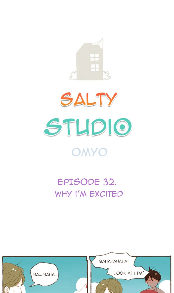 Studio Salty Chapter 32 page 1 - Chapter 32: Ep. 32 - Why I'm Excited