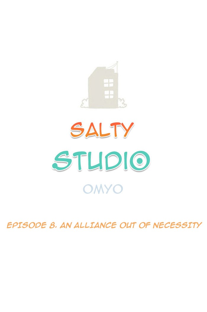 Studio Salty Chapter 8 page 1 - Chapter 8: Ep. 8 - An Alliance out of Necessity