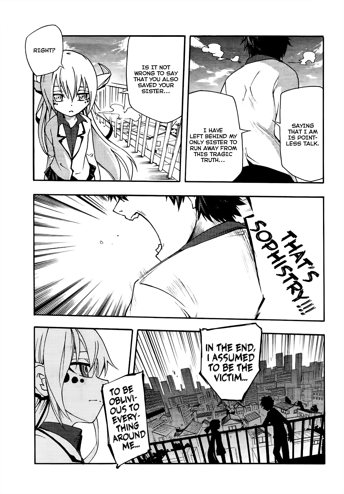 Suashi no Meteorite Chapter 19 page 9 - Chapter 19: Will It End Over There If a Wish Is not Granted