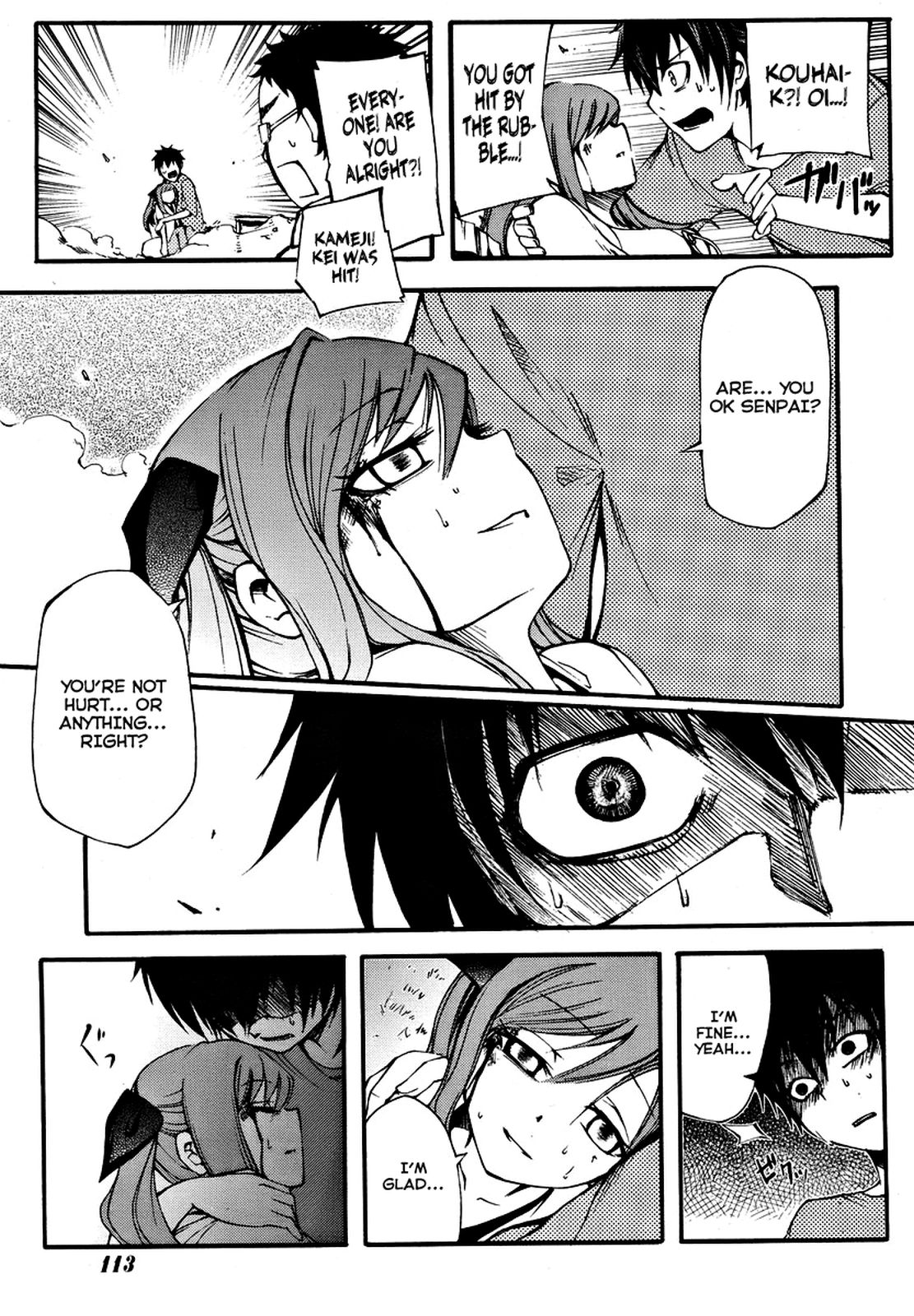 Suashi no Meteorite Chapter 2 page 35 - Chapter 2: The Everyday Two-Stage Destruction in the End