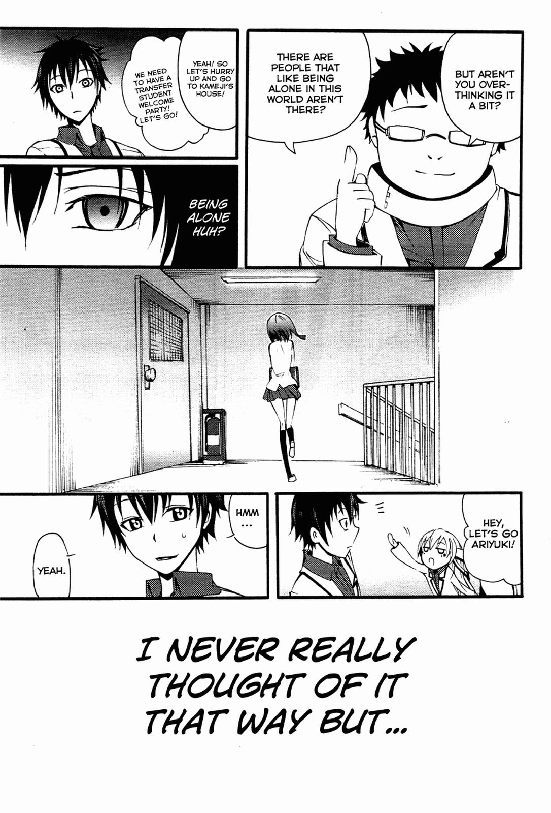 Suashi no Meteorite Chapter 3 page 27 - Chapter 3: Loneliness Makes a Girl Pray to God