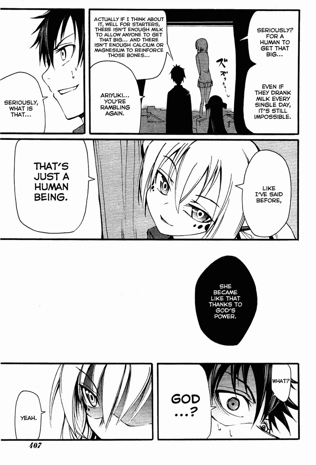 Suashi no Meteorite Chapter 3 page 38 - Chapter 3: Loneliness Makes a Girl Pray to God