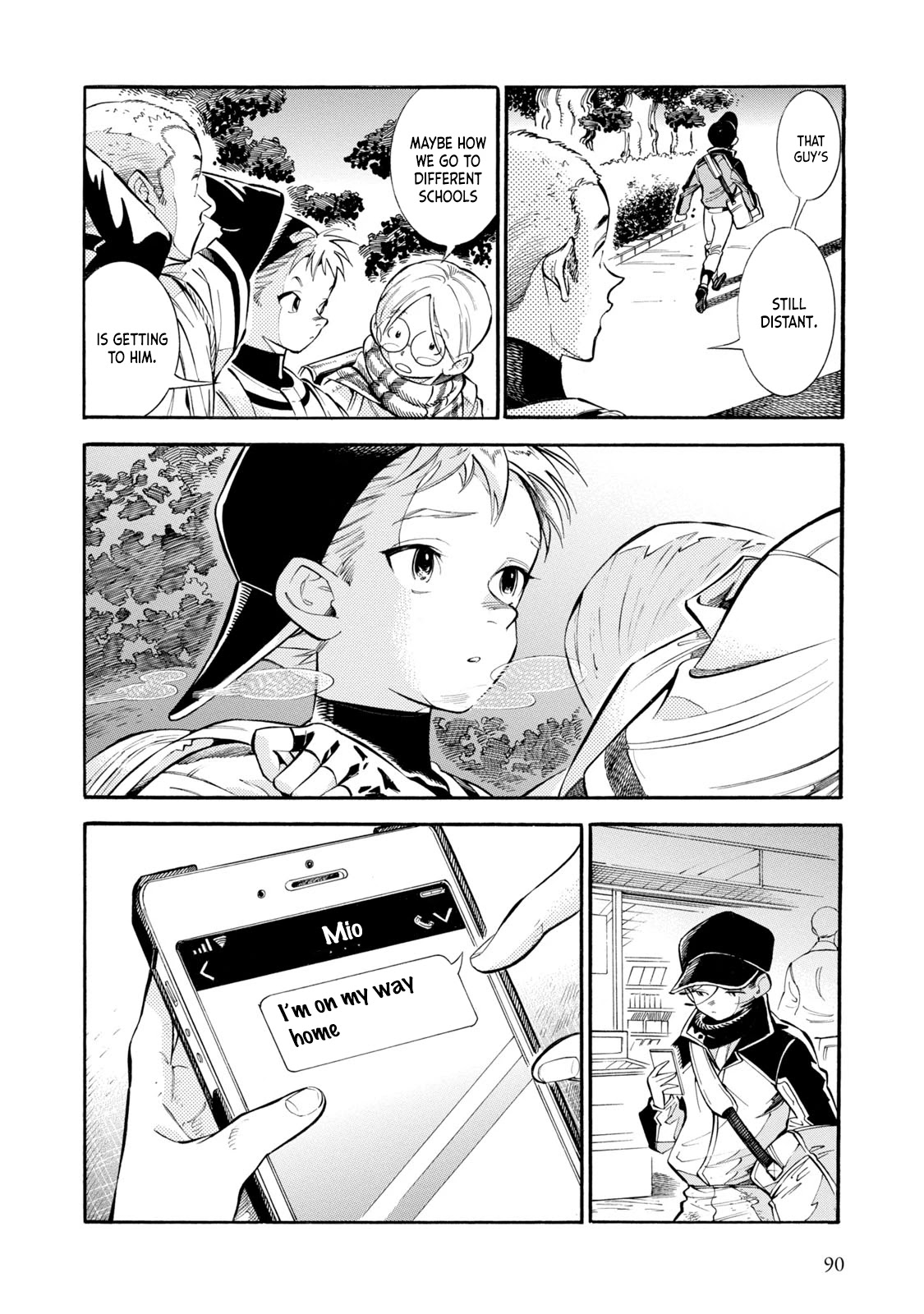Subaru to Suu-san Chapter 10 page 4 - Chapter 10: Kazamine Friends