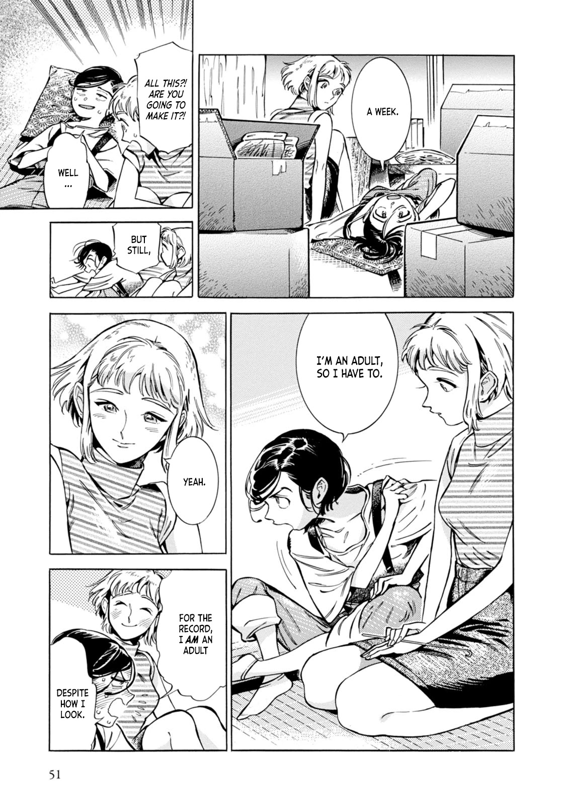 Subaru to Suu-san Chapter 2 page 10 - Chapter 2: Suu-san's Job