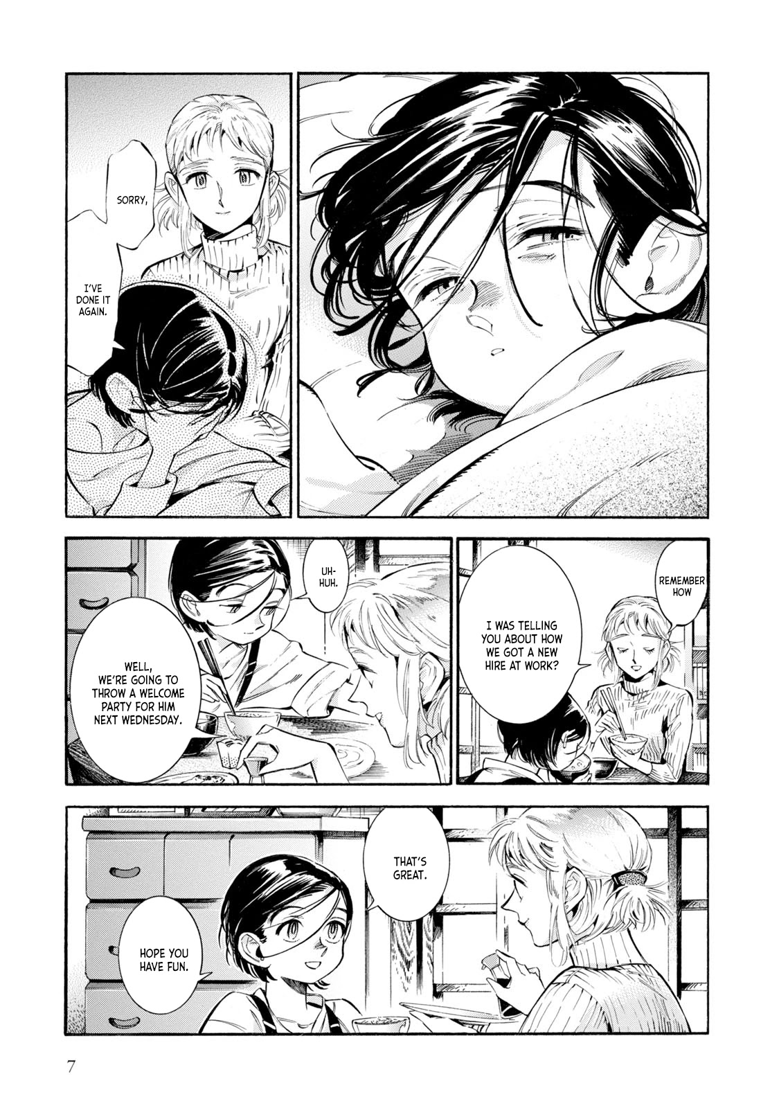 Subaru to Suu-san Chapter 7 page 6 - Chapter 7: The Following Days