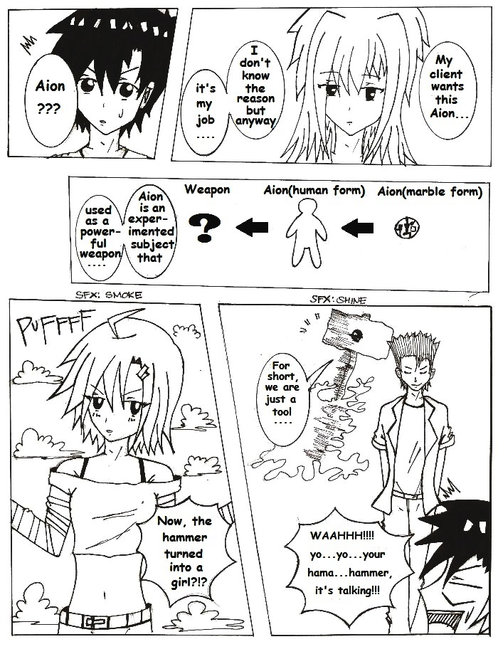 Subject Code:Aion - Soul Weapon Chapter 1 page 14 - Chapter 1 : Marble Girl x Boy