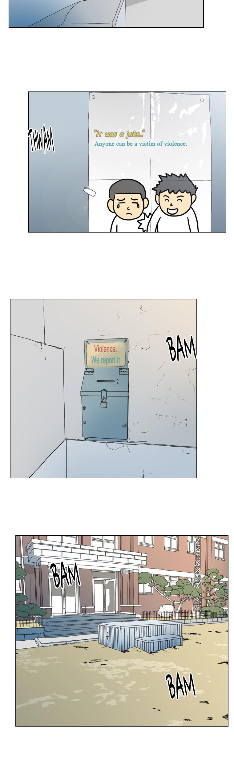 Subway Line 1 Chapter 18 page 17 - Chapter 18 : Violence At School... Is Bad