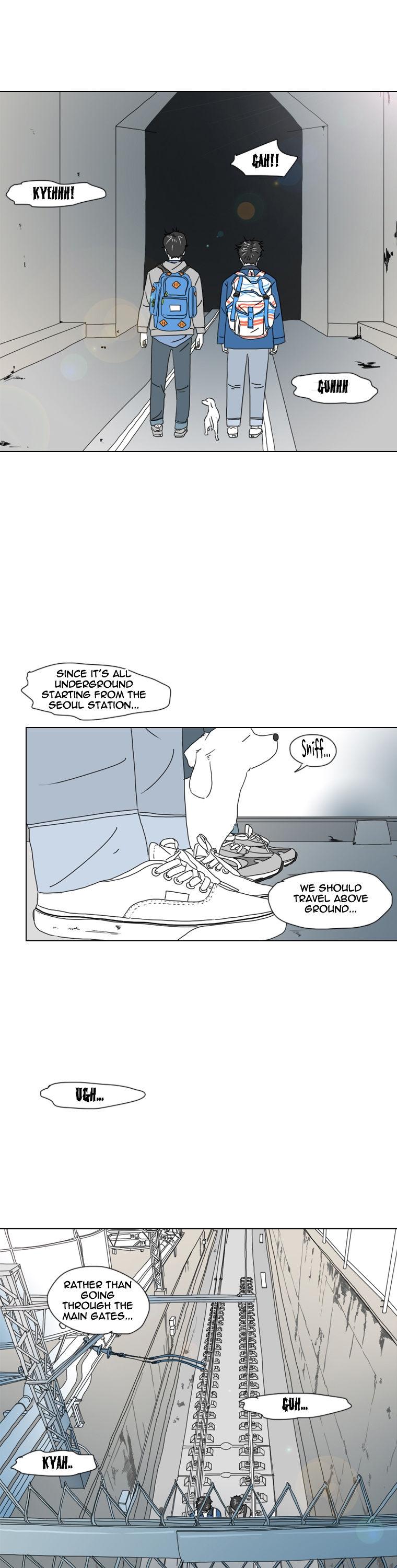 Subway Line 1 Chapter 18 page 19 - Chapter 18 : Violence At School... Is Bad