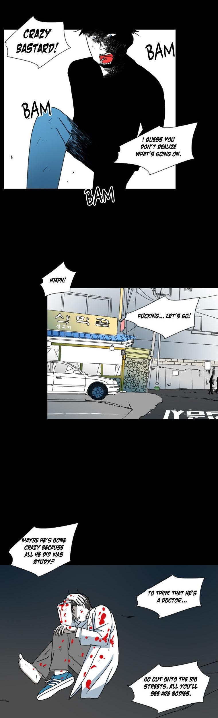 Subway Line 1 Chapter 18 page 24 - Chapter 18 : Violence At School... Is Bad