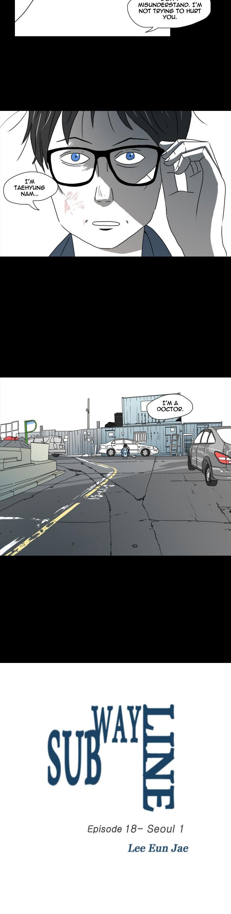 Subway Line 1 Chapter 18 page 4 - Chapter 18 : Violence At School... Is Bad