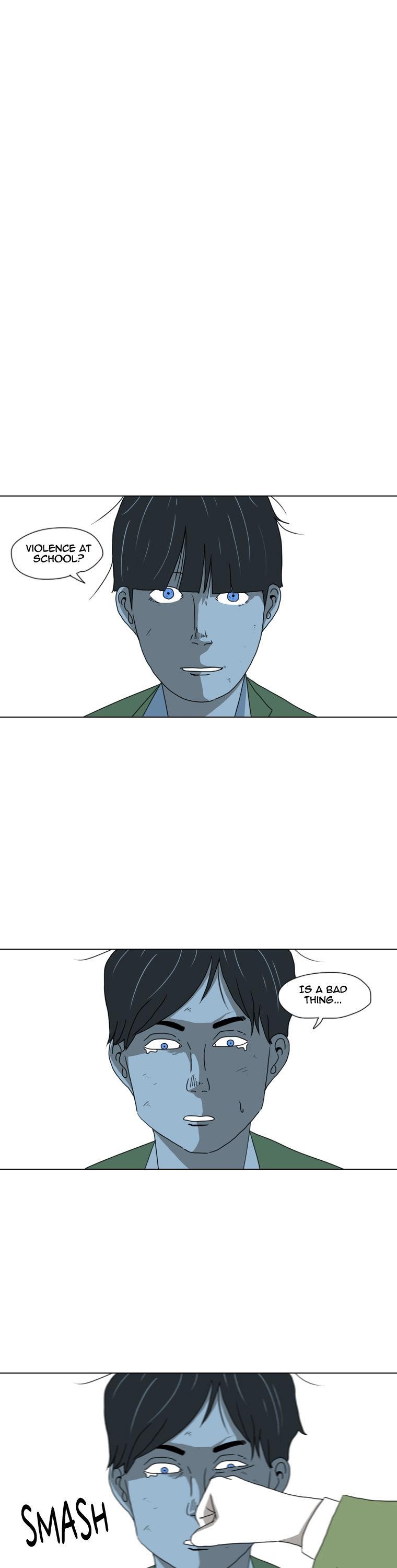 Subway Line 1 Chapter 18 page 7 - Chapter 18 : Violence At School... Is Bad