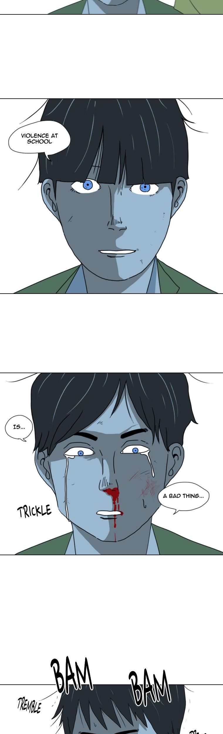 Subway Line 1 Chapter 18 page 8 - Chapter 18 : Violence At School... Is Bad