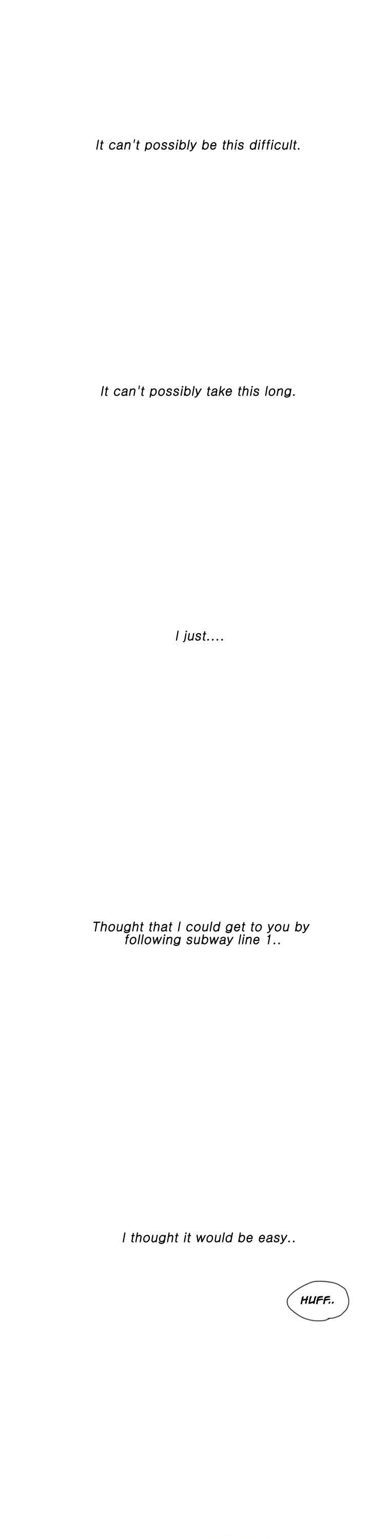 Subway Line 1 Chapter 24.5 page 1 - Chapter 24.5 : Season 2 Prologue