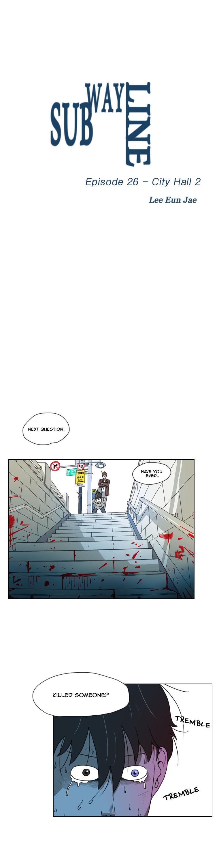 Subway Line 1 Chapter 26 page 4 - Chapter 26 : Will I die here?