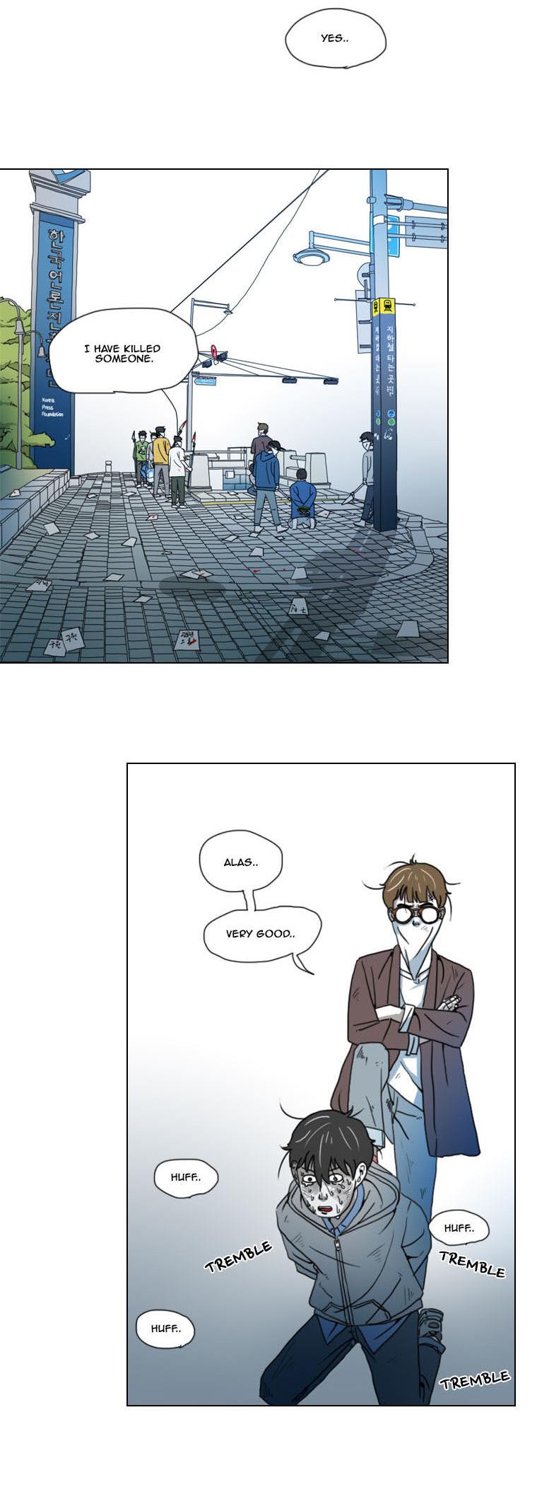 Subway Line 1 Chapter 26 page 9 - Chapter 26 : Will I die here?