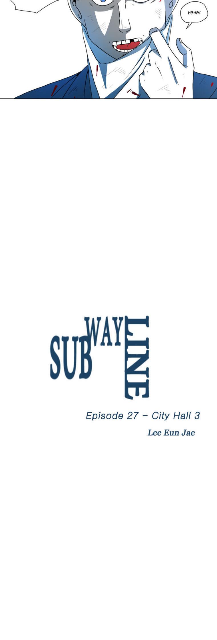 Subway Line 1 Chapter 27 page 10 - Chapter 27 : You were alive!!