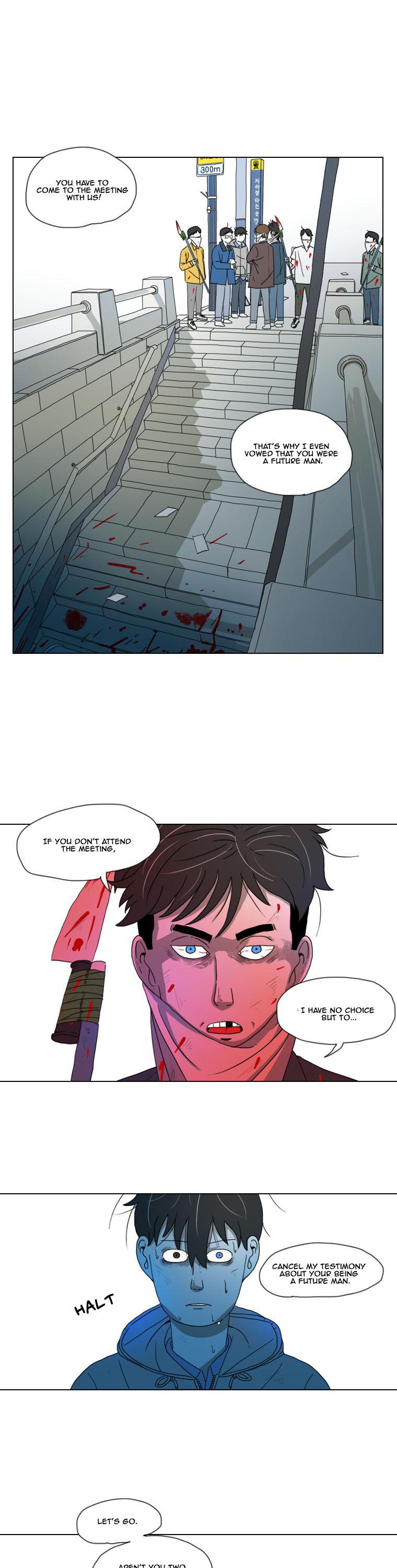 Subway Line 1 Chapter 27 page 13 - Chapter 27 : You were alive!!