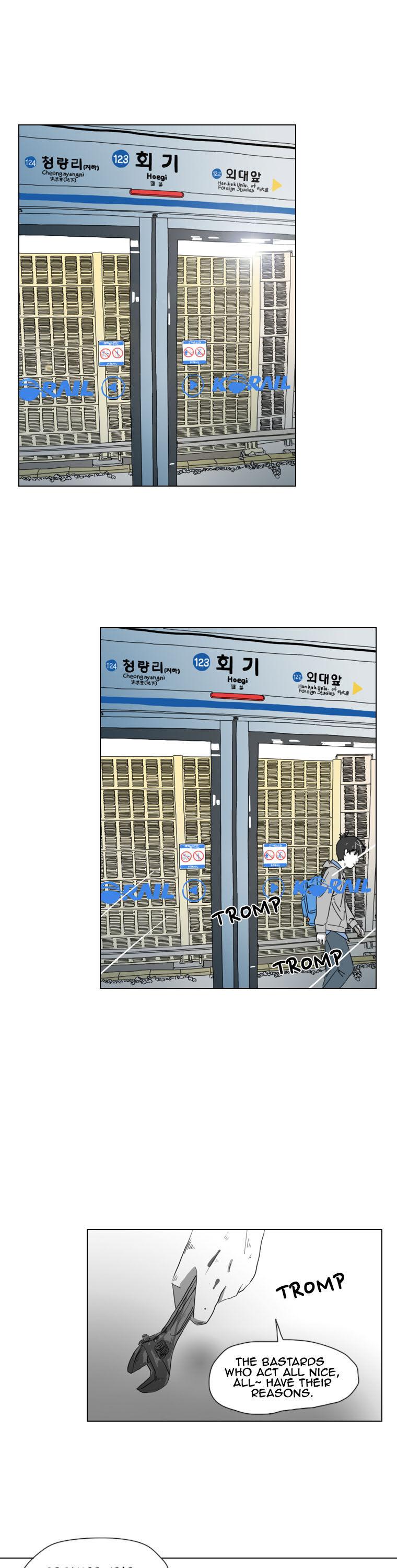 Subway Line 1 Chapter 36 page 8 - Chapter 36 : Live like everyone else