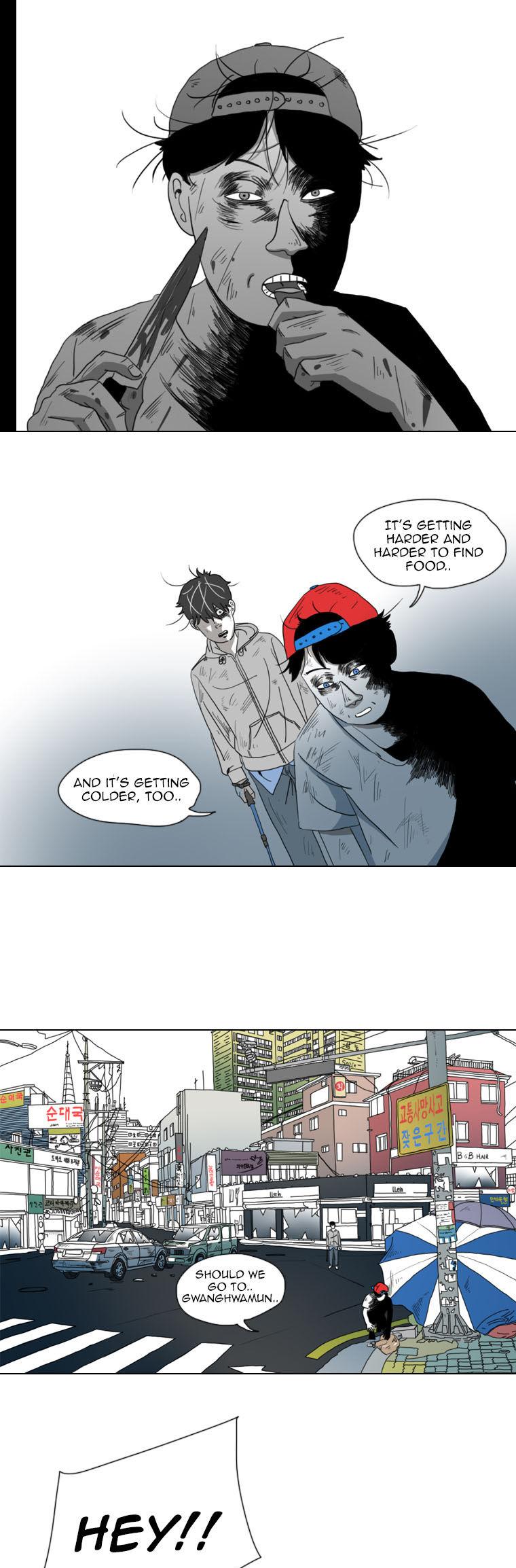 Subway Line 1 Chapter 38 page 20 - Chapter 38 : I'm just human trash