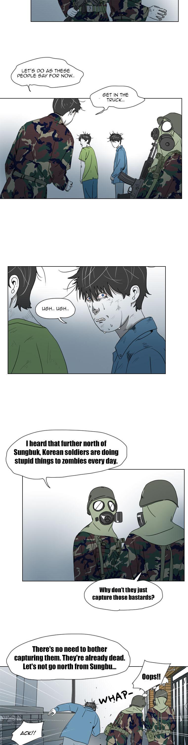 Subway Line 1 Chapter 38 page 8 - Chapter 38 : I'm just human trash